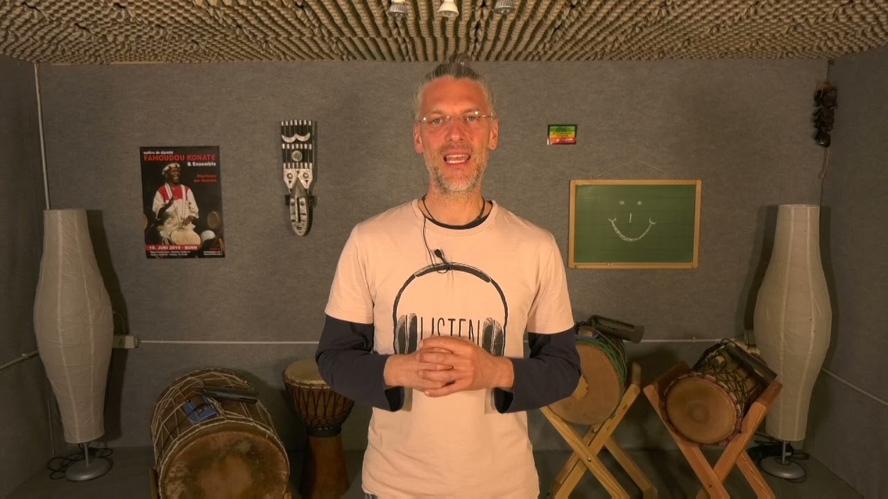 Übungs- und Lerntipps für Rhythmen aus Westafrika mit Djembé und Basstrommeln