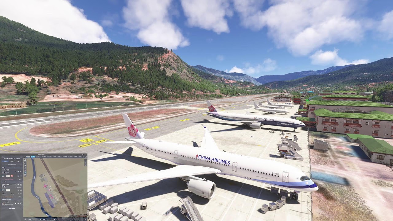 [MSFS2024]CAL709 | RCTP-VQPR (Taipei-Paro) CAL Event TOP10 MOST Challenging aiports