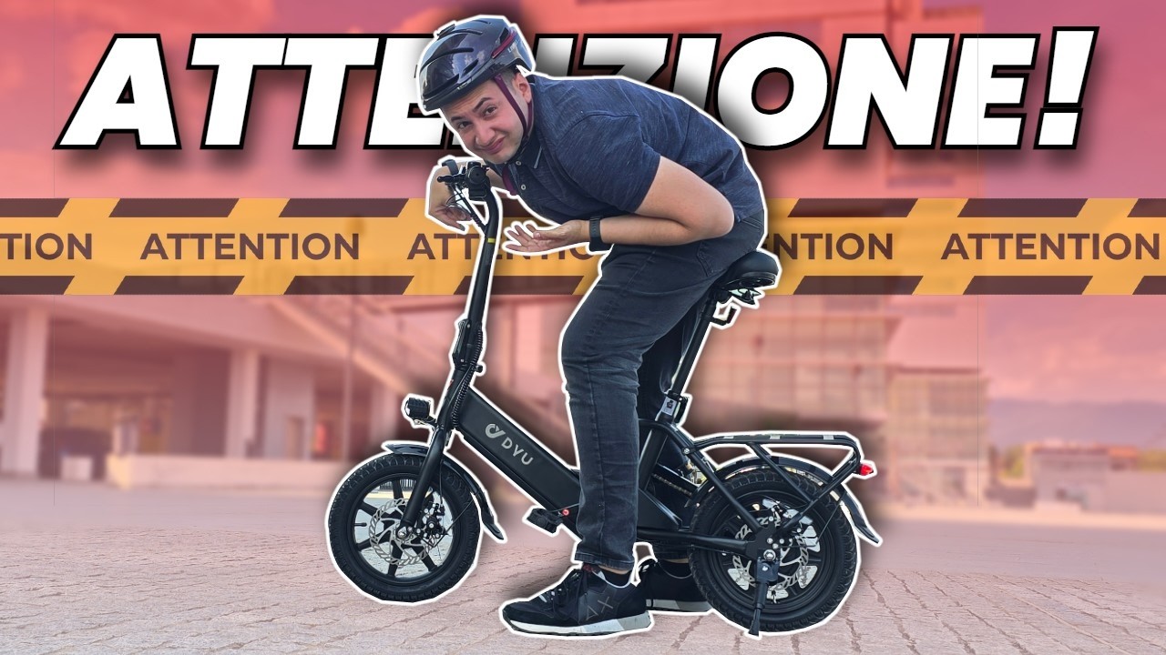 Una E-BIKE COMPATTA e ECONOMICA MA... Recensione DYU C3