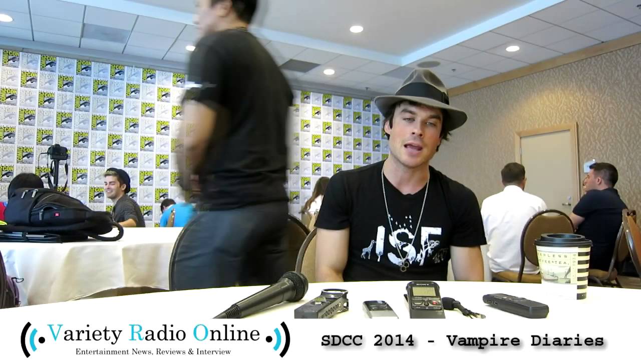 Ian Somerhalder (Damon Salvatore) - The Vampire Diaries - Comic Con 2014 Interviews