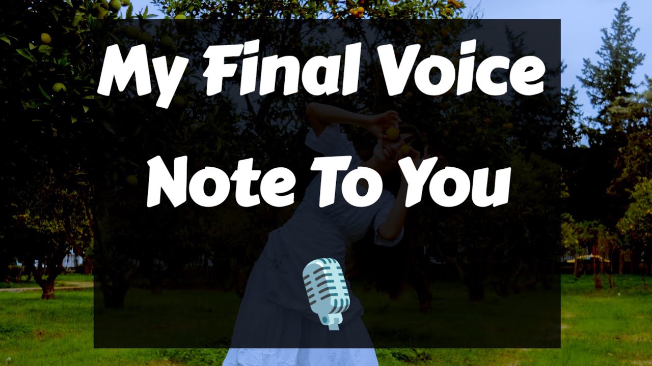 Dm to DF 😀💌🌹 || My Final Voice Note To You🎙️🌹💕💌 || Love Letter💌🥰🫂