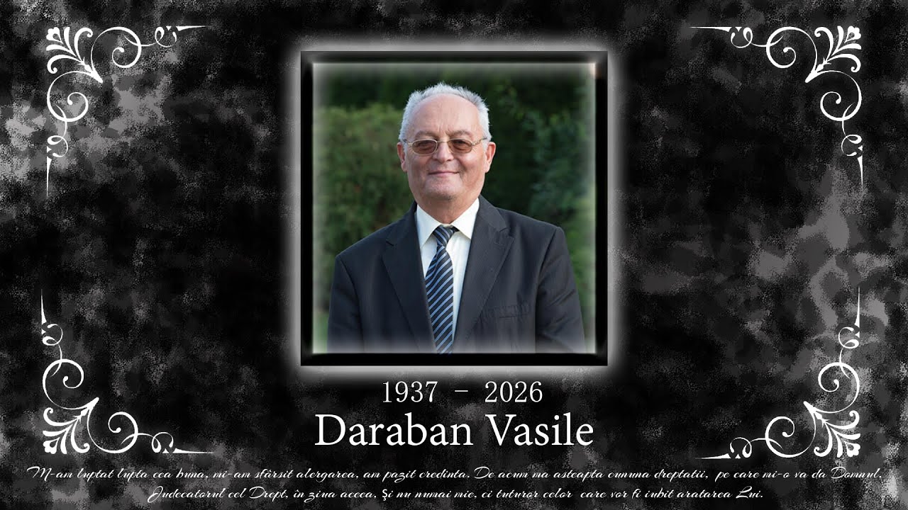 Sambată | Inmormantare Vasile Daraban | 31.01.2026