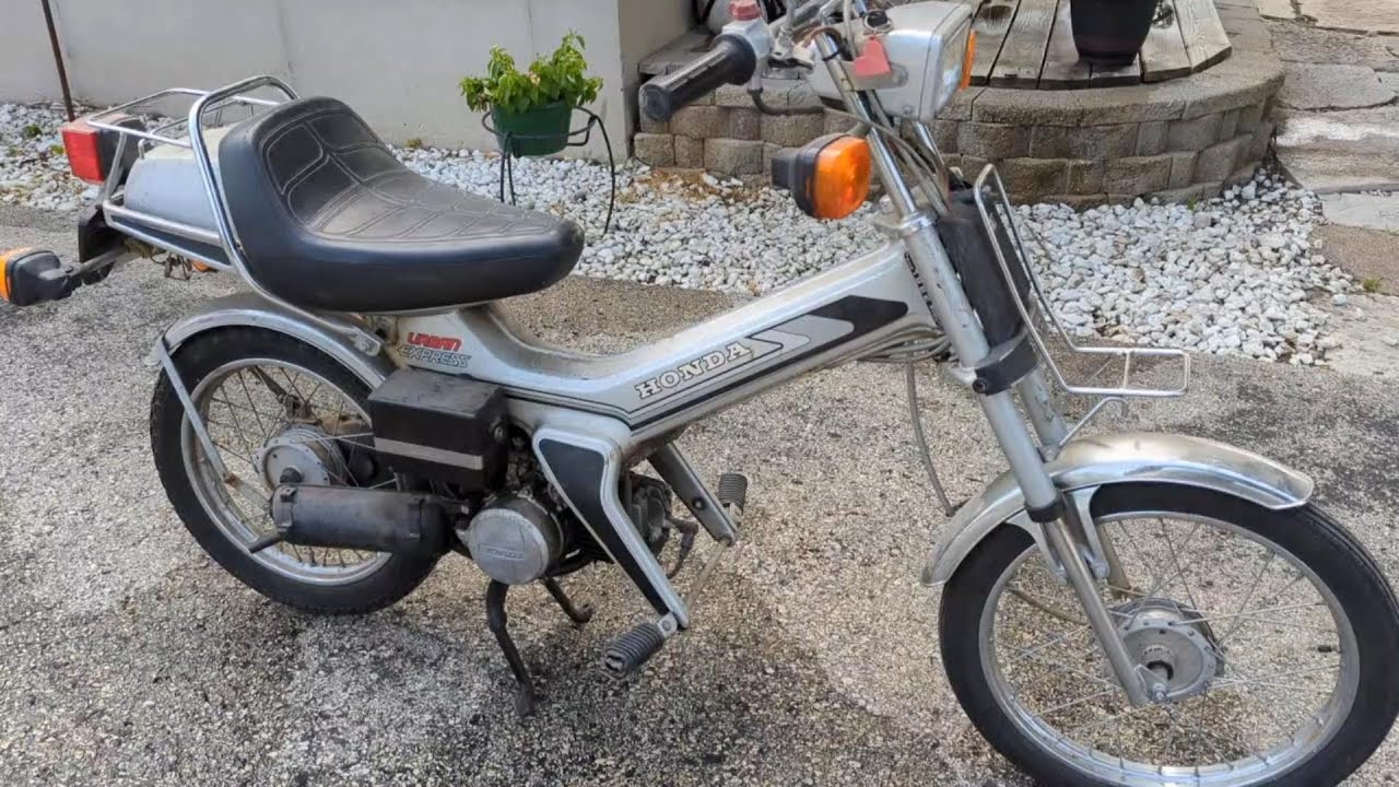 1982 Honda Urban Express Delux.  Will it run?  Where is the Starter?