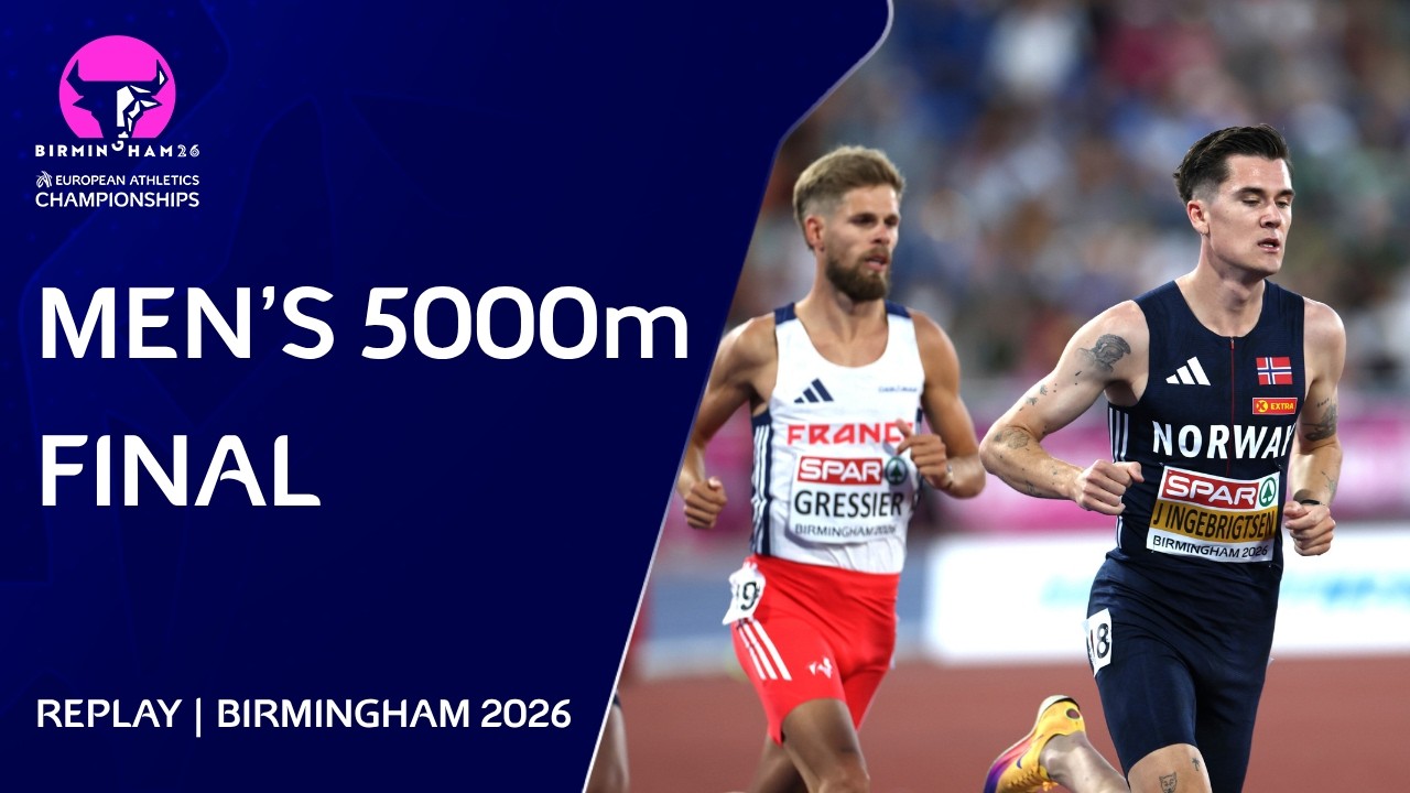 Ingebrigtsen's AMAZING Return 👑 | Men's 5000m Final Replay | 2026 European Athletics Championships