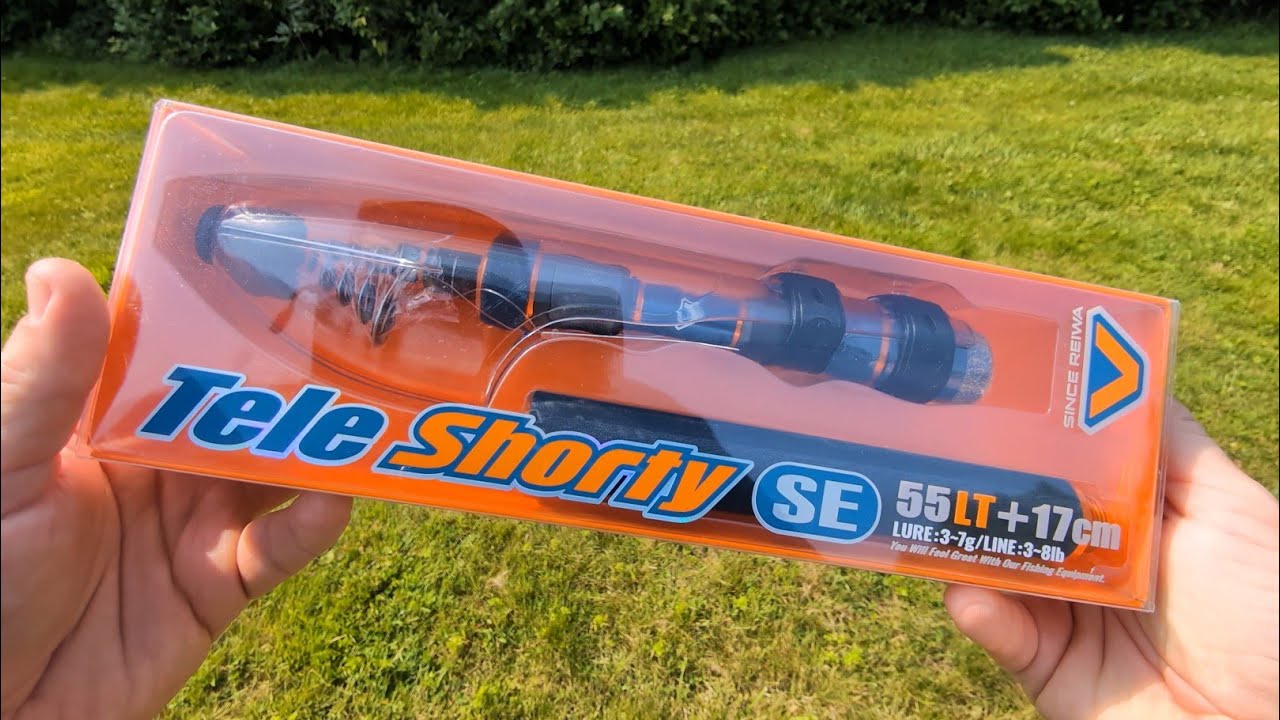 Unboxing & Testing PROX Viceo Tele Shorty SE 55LT Super Compact Telescopic Fishing Rod | ASMR 