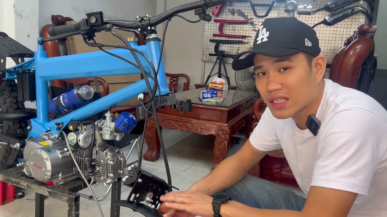 Hướng dẩn ráp bmx cub full 2 đĩa