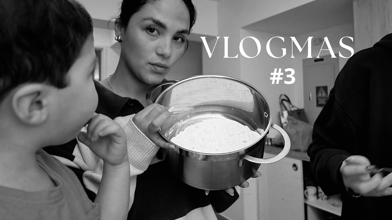 VLOGMAS DÍA 3 🎄 | Preparando un queque de chocolate ✨