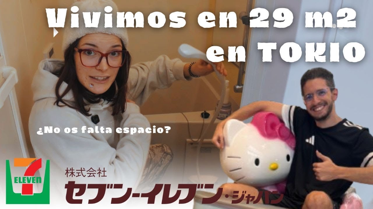 Vivimos en 29m² en TOKIO // Primera vez en un 7-eleven