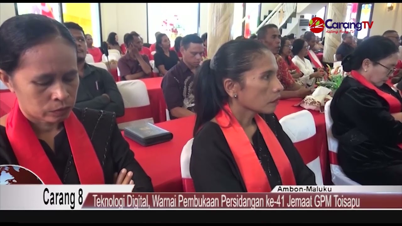 Teknologi Digital, Warnai Pembukaan Persidangan ke 41 Jemaat GPM Toisapu