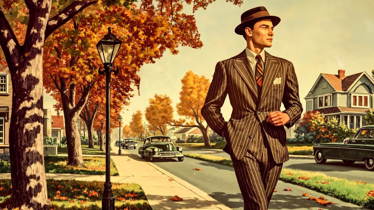 Whistling in September: Happy Vintage 1940s Autumn Music 🍂 | Positive Vibes to Boost Your Mood