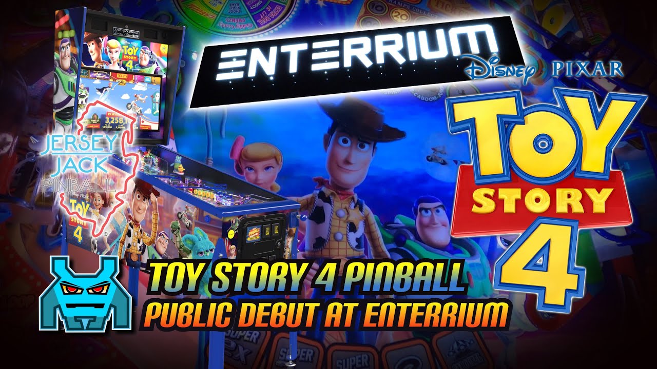 Toy Story 4 Best Pinball Reveal Party at Enterrium - Disney Pixar