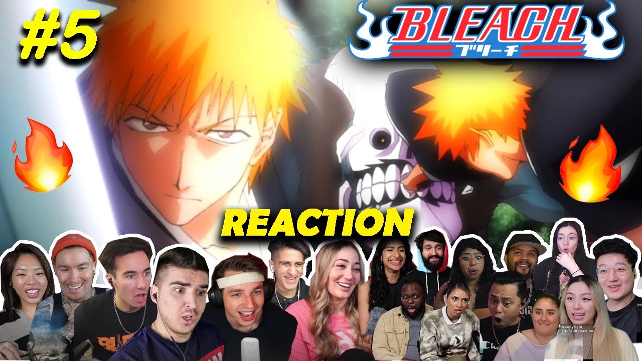 The Gates of HELL!!☠️Ichigo to the Rescue.😲 BLEACH Episode 5 Reaction Mashup