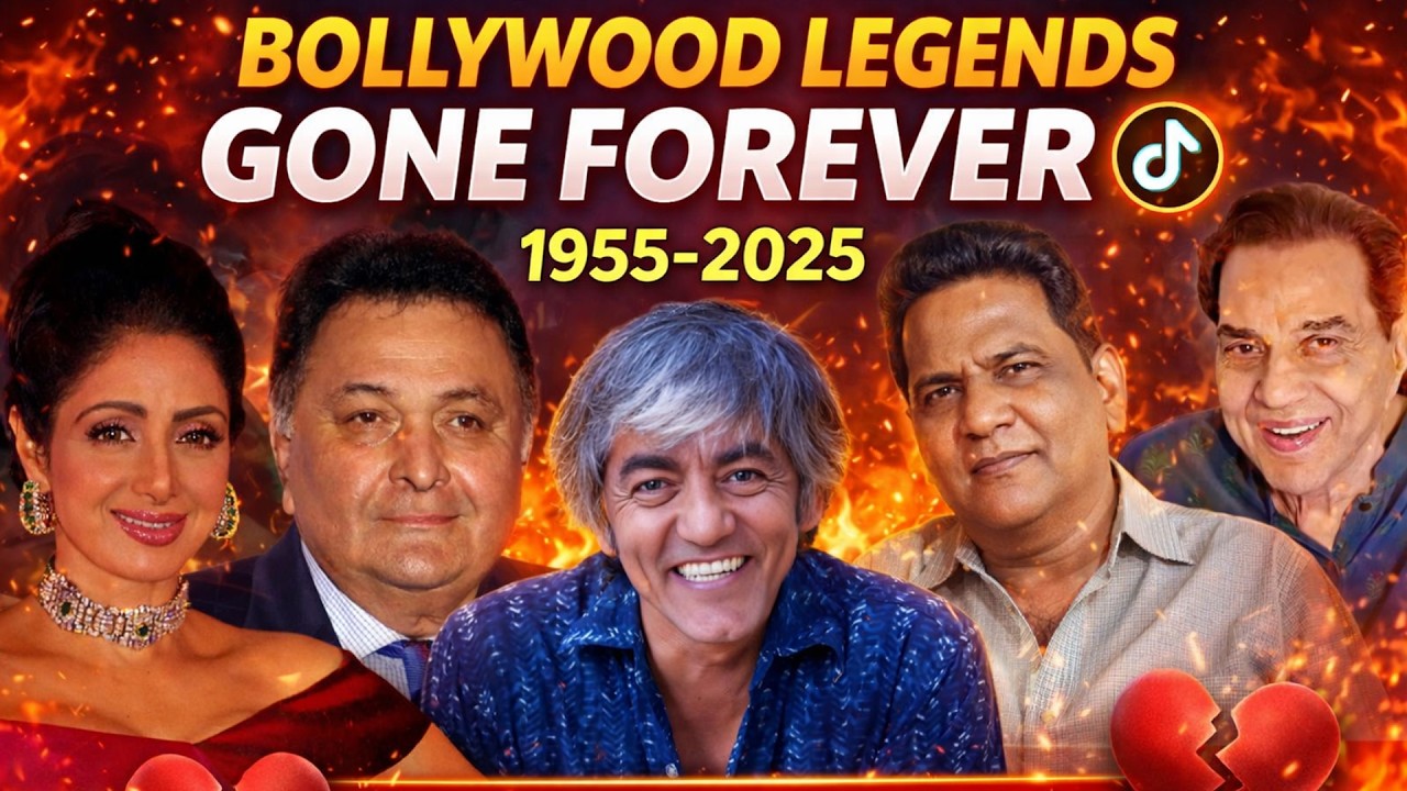 Top 50 Bollywood Actors Died List 1955-2025  Bollywood Actors Death Reason @FilmyTazagi #bollywood