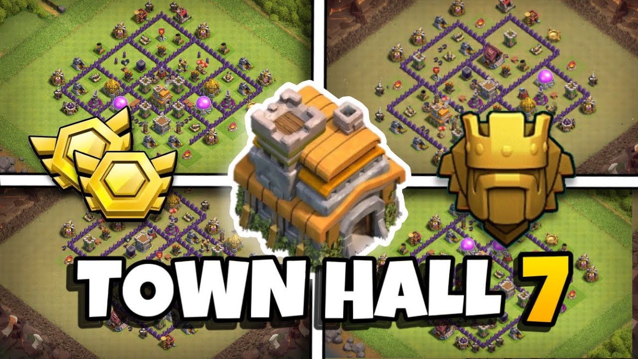 Top 10 TH7 WAR and FARM Bases in 2025