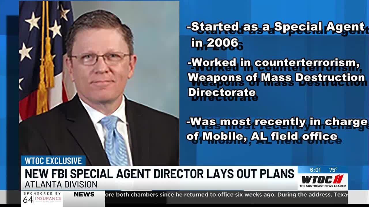 New head of FBI Atlanta discusses getting to know Georgia, immigration enforcement expectations