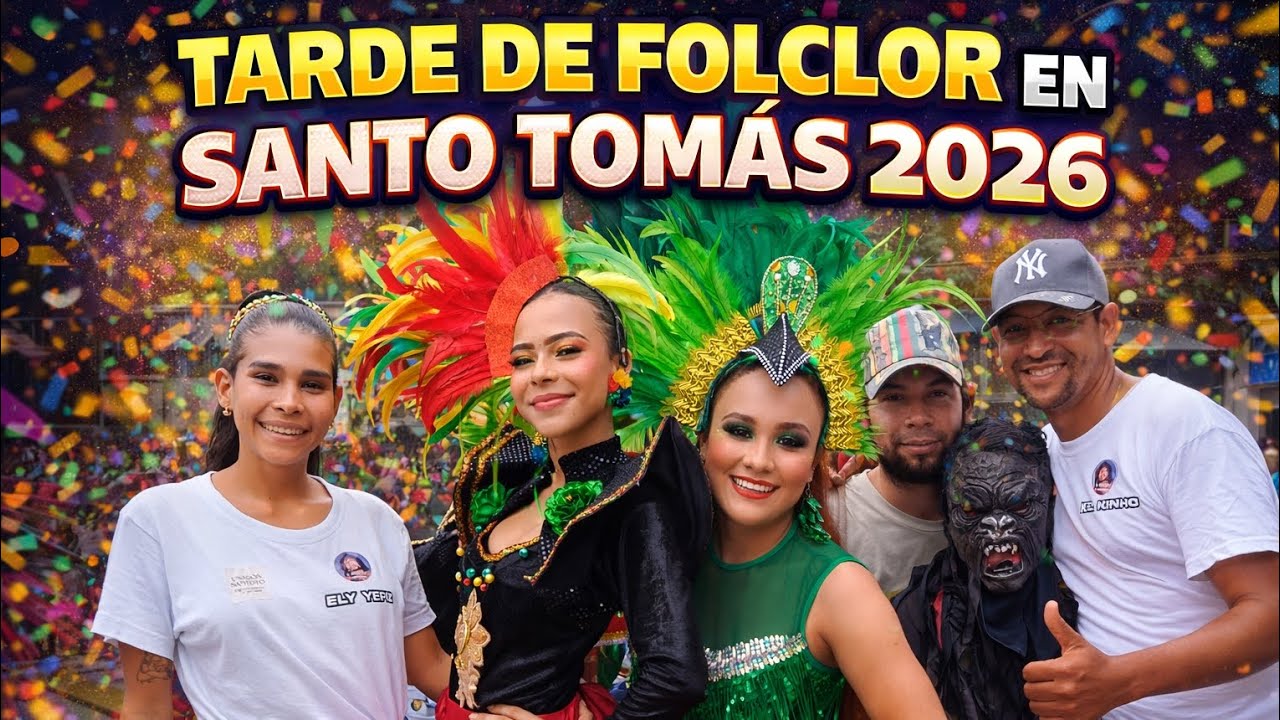 Tarde de folclor en Santo tomas 2026