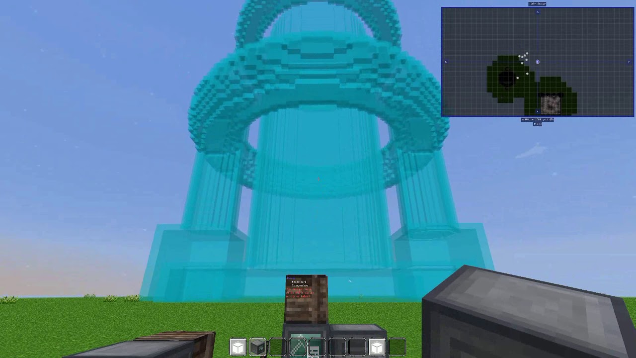 Mod spotlight rftools builder: building a castle in minecraft
