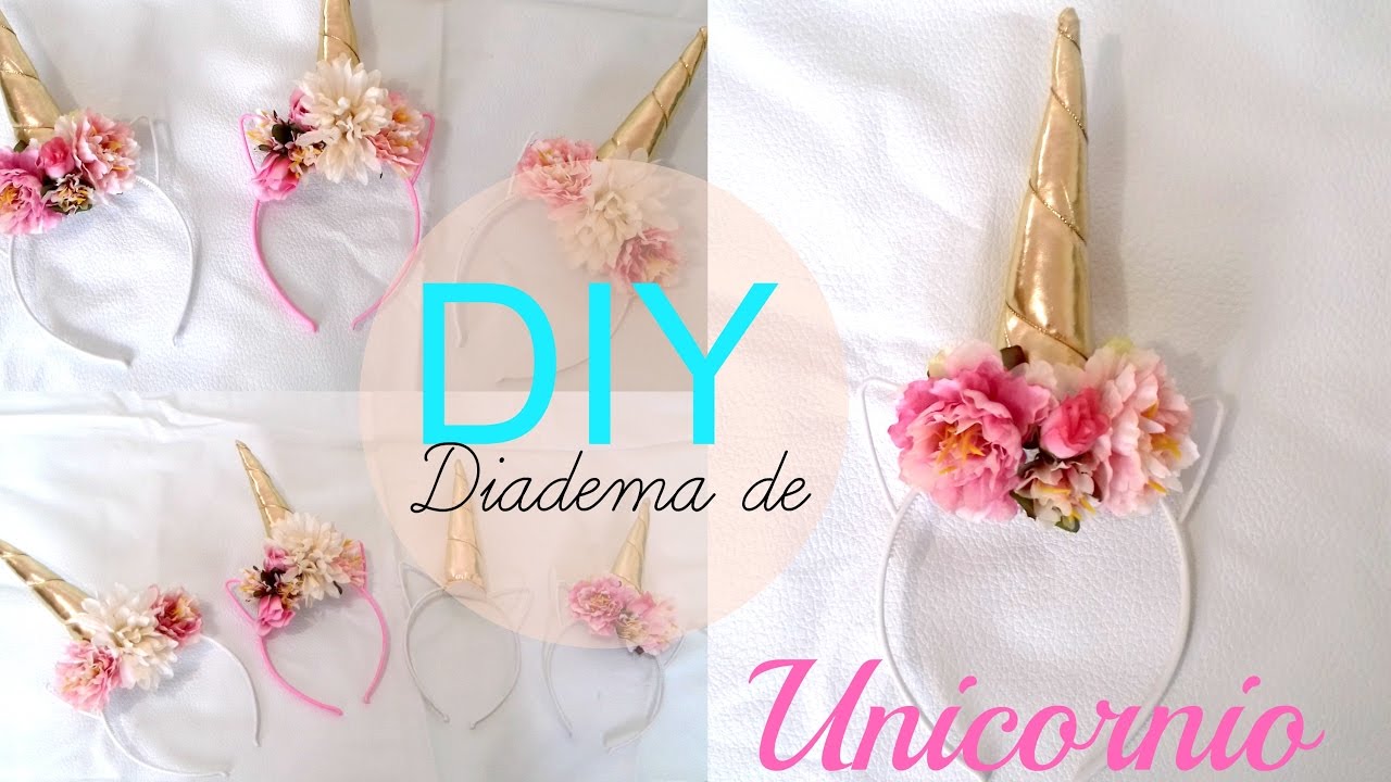 ♡ DIY ♡ Diadema de Unicornio ♡