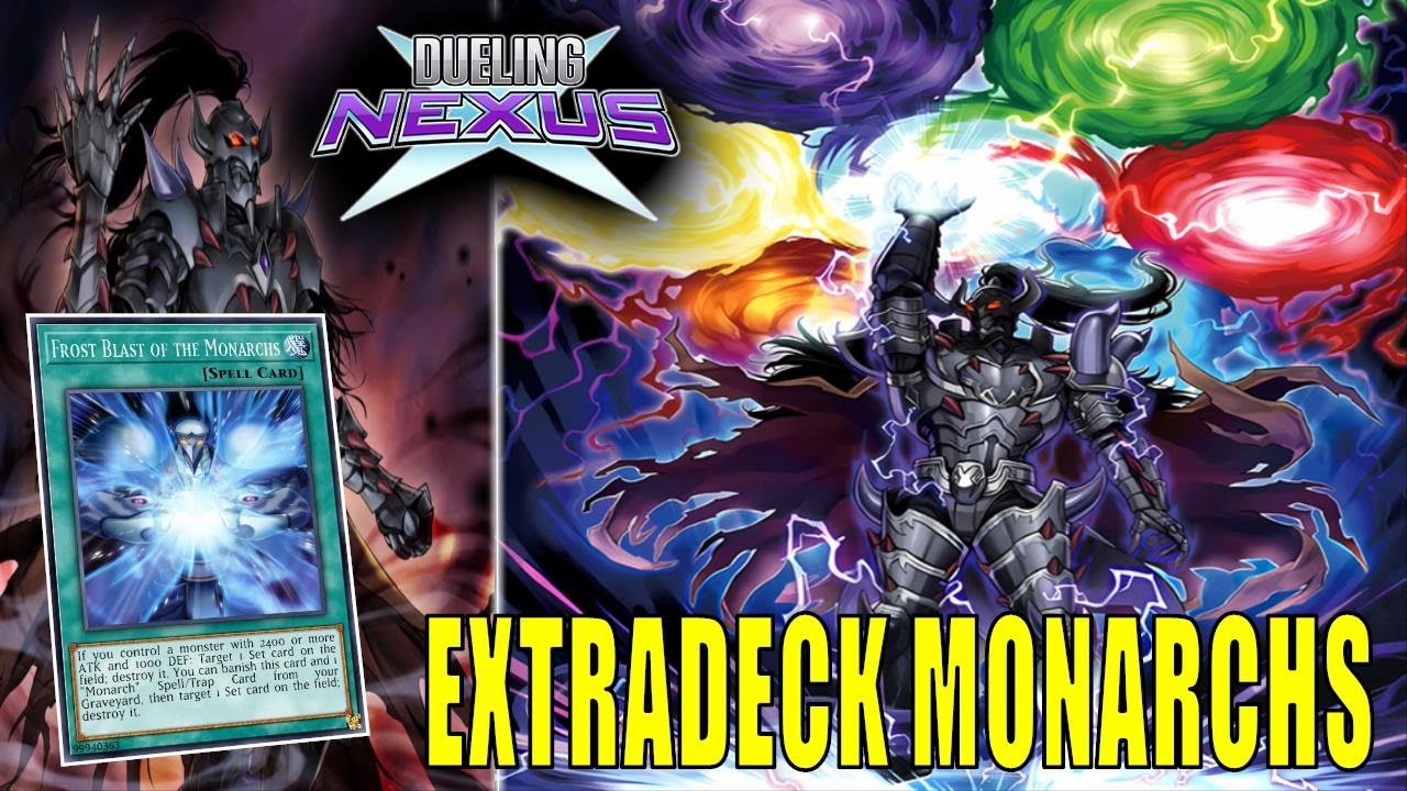 Extradeck Monarchs Deck September 2025 | Dueling Nexus | Gameplay 🕹️ & Decklist ✅