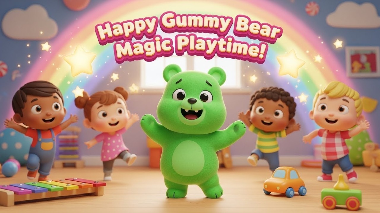 I Am a Happy Gummy Bear  | Fun Kids Song | Chu Chu Entertainment