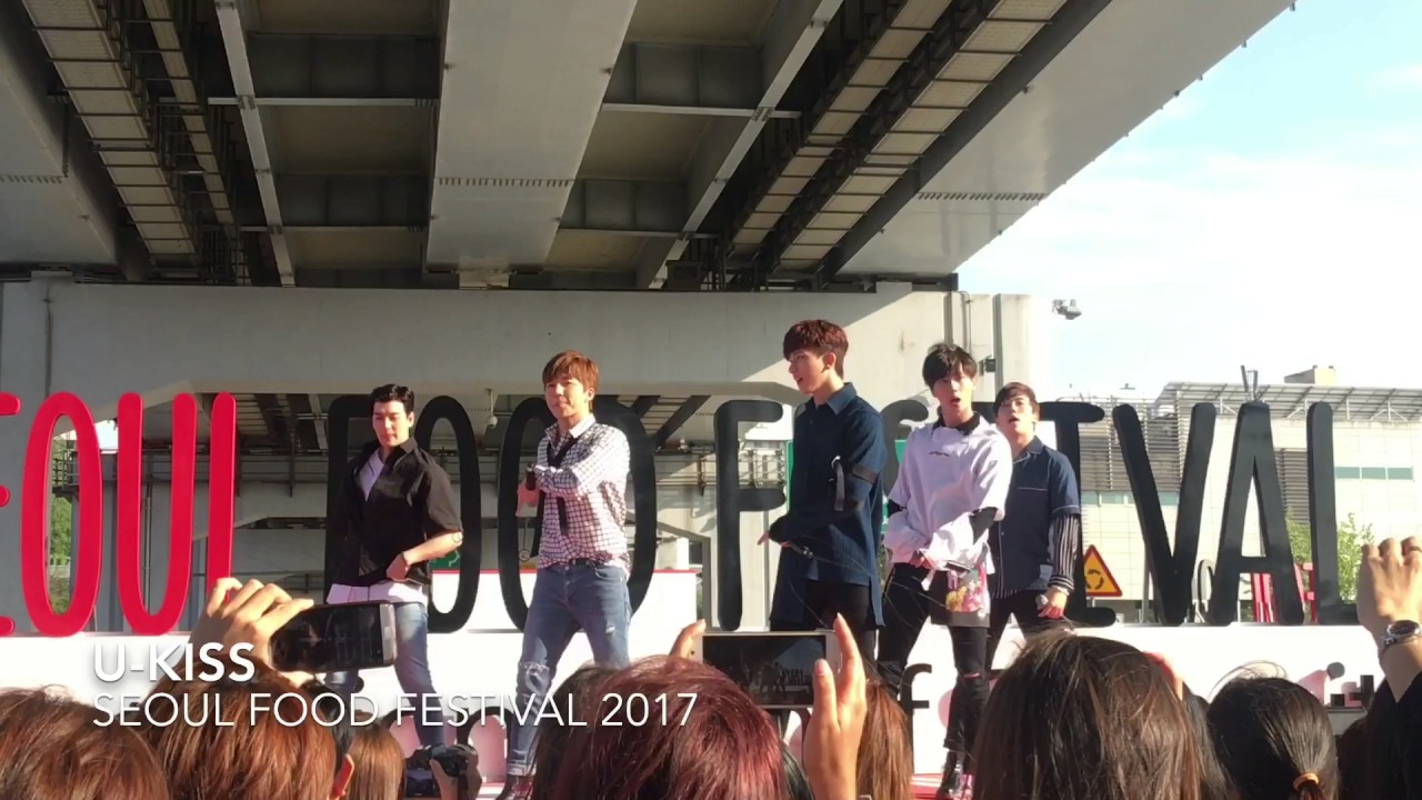 U-Kiss @ Seoul Food Festival 2017