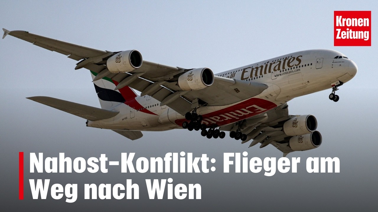 Flieger am Weg nach Wien ++ 