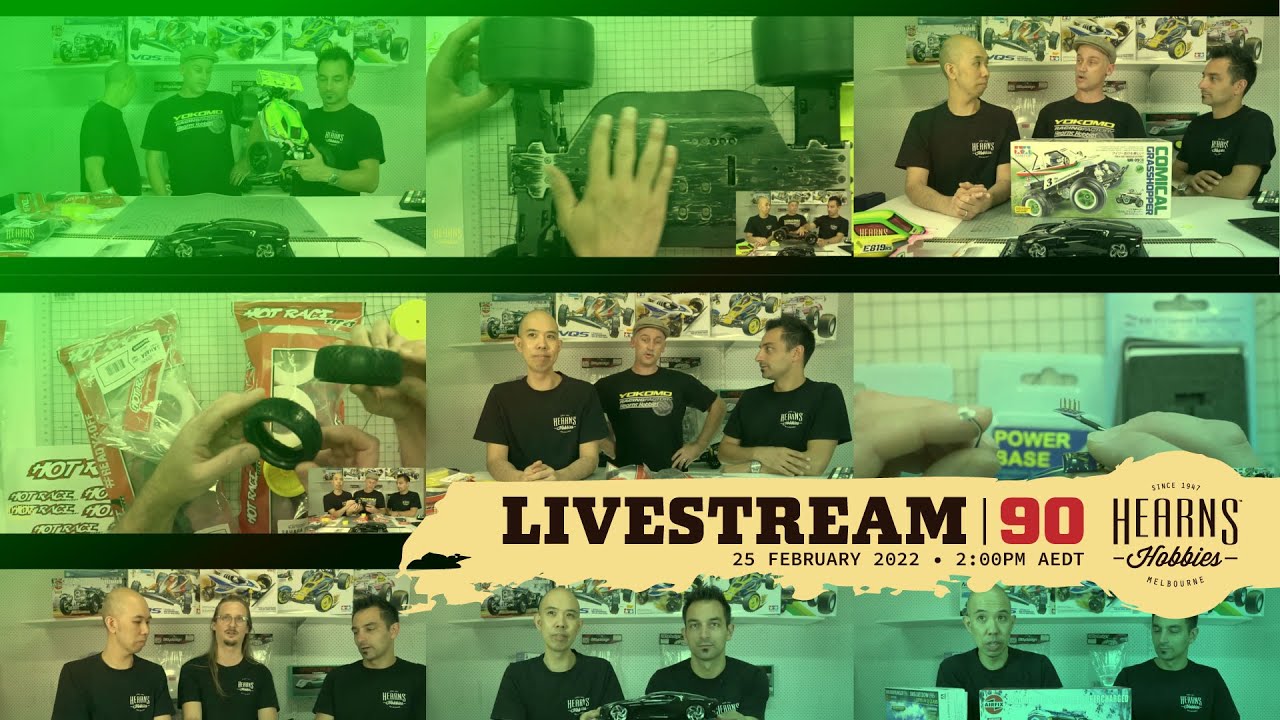 EP90 #askHearnsLive weekly hobby show.