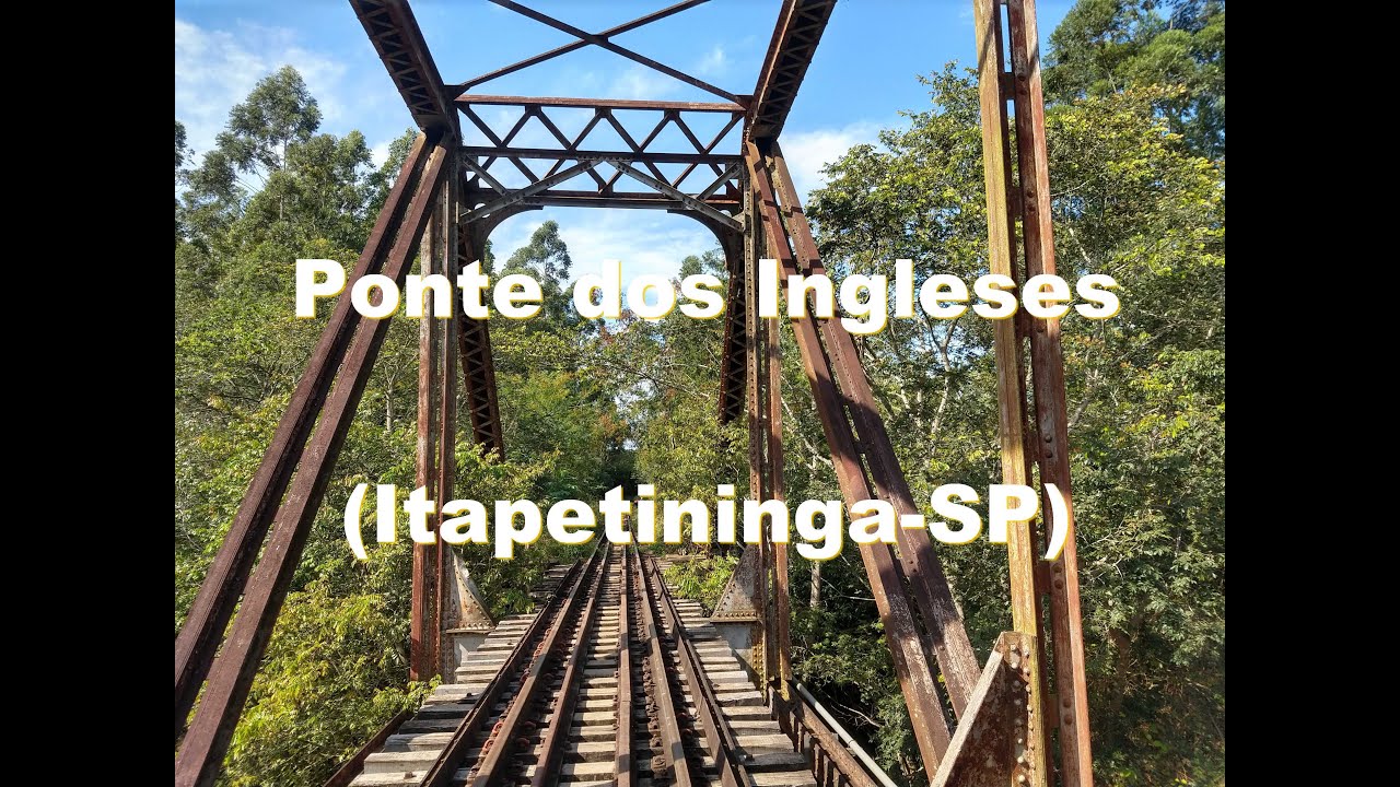 Ponte metálica do Curuçá [Ponte dos Ingleses] (Itapetininga-SP) (2021)