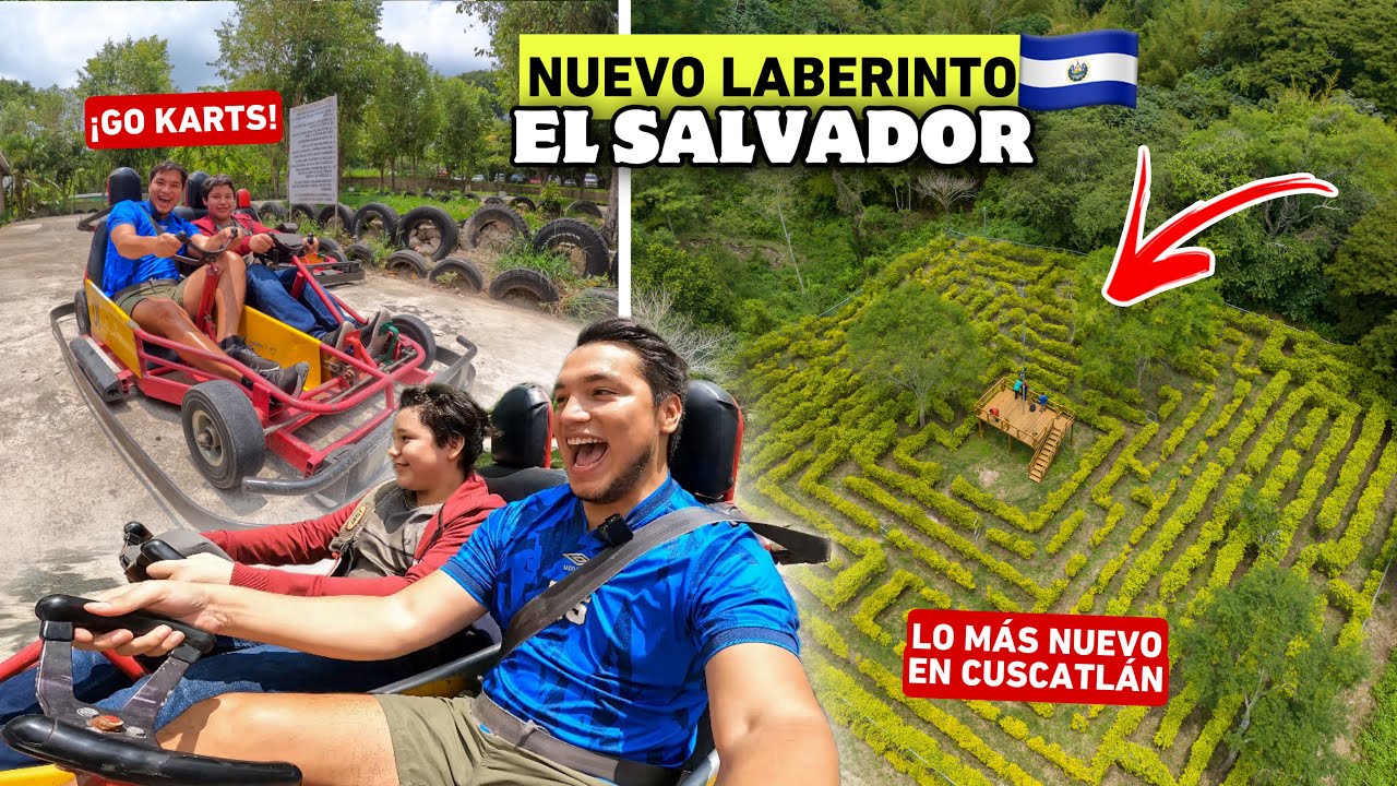 ¡NUEVO LABERINTO en EL SALVADOR! 🇸🇻🤩 Parque Elysium1 Cuscatlán
