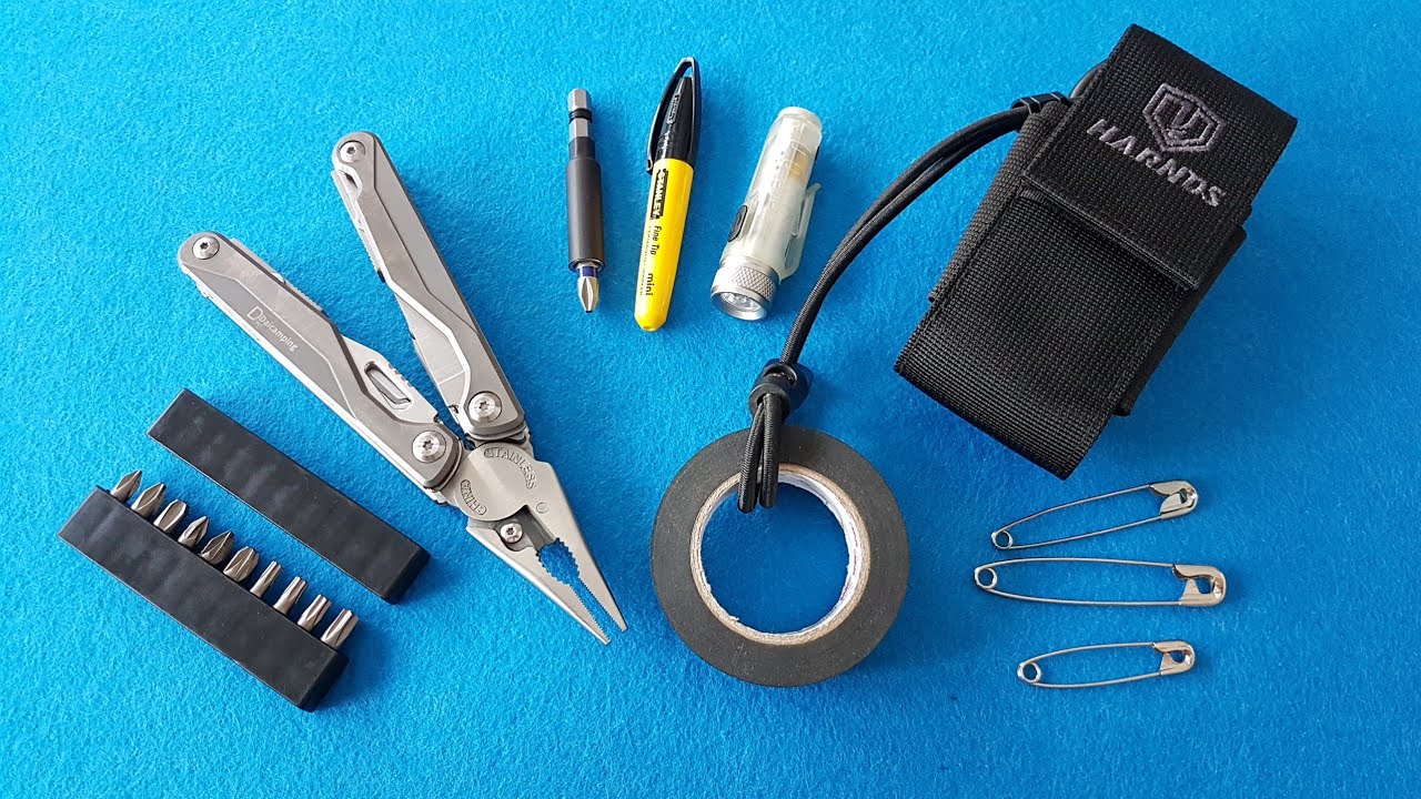 Customización de Daicamping DL7 y kit de trabajo en funda Harnds.