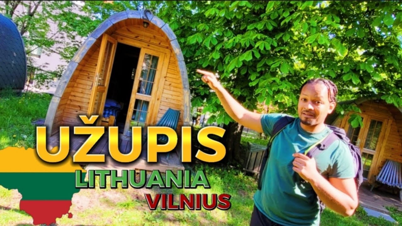 🇱🇹 Travelling to one of the least visited republics in Europe | UZUPIS | Vilnius | LITHUANIA