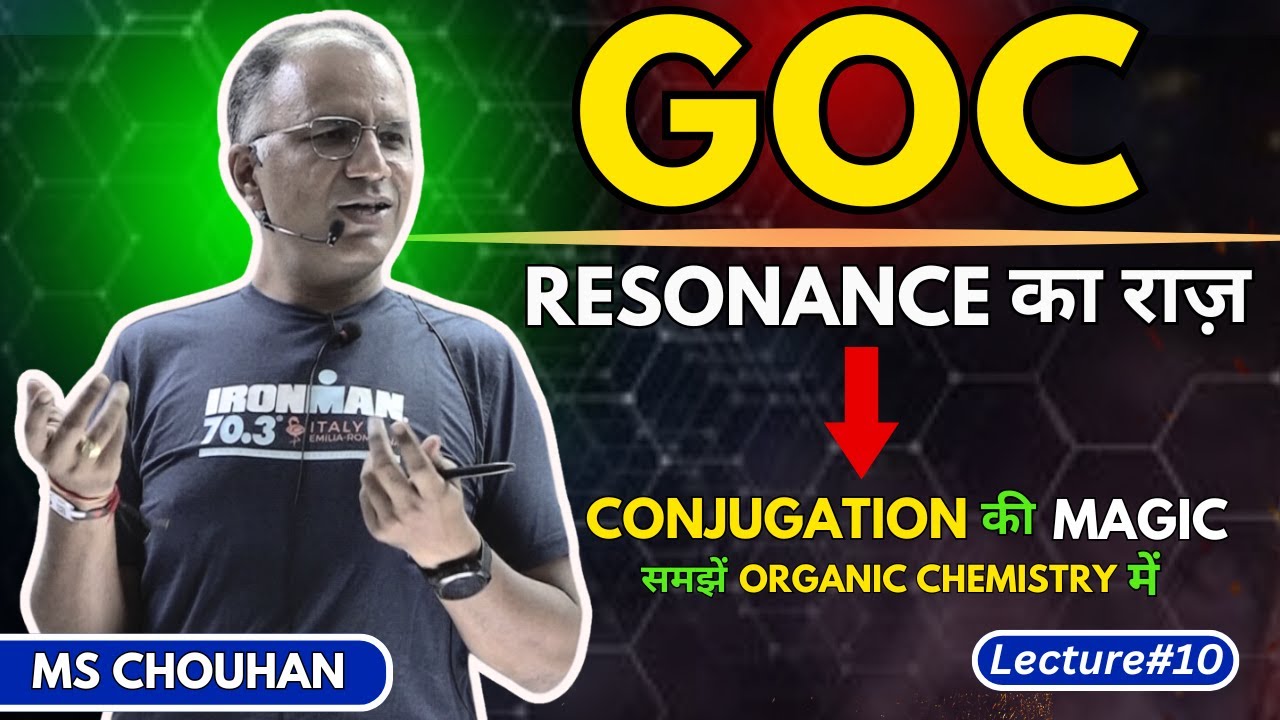 GOC | Resonance | Lecture -10 | Hindi | IIT JEE ADVANCED | OC | MS Chouhan Sir
