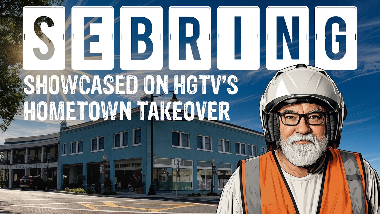 Enjoy this CAPTIVATING city showcased on HGTV’S HOMETOWN TAKEOVER | SEBRING