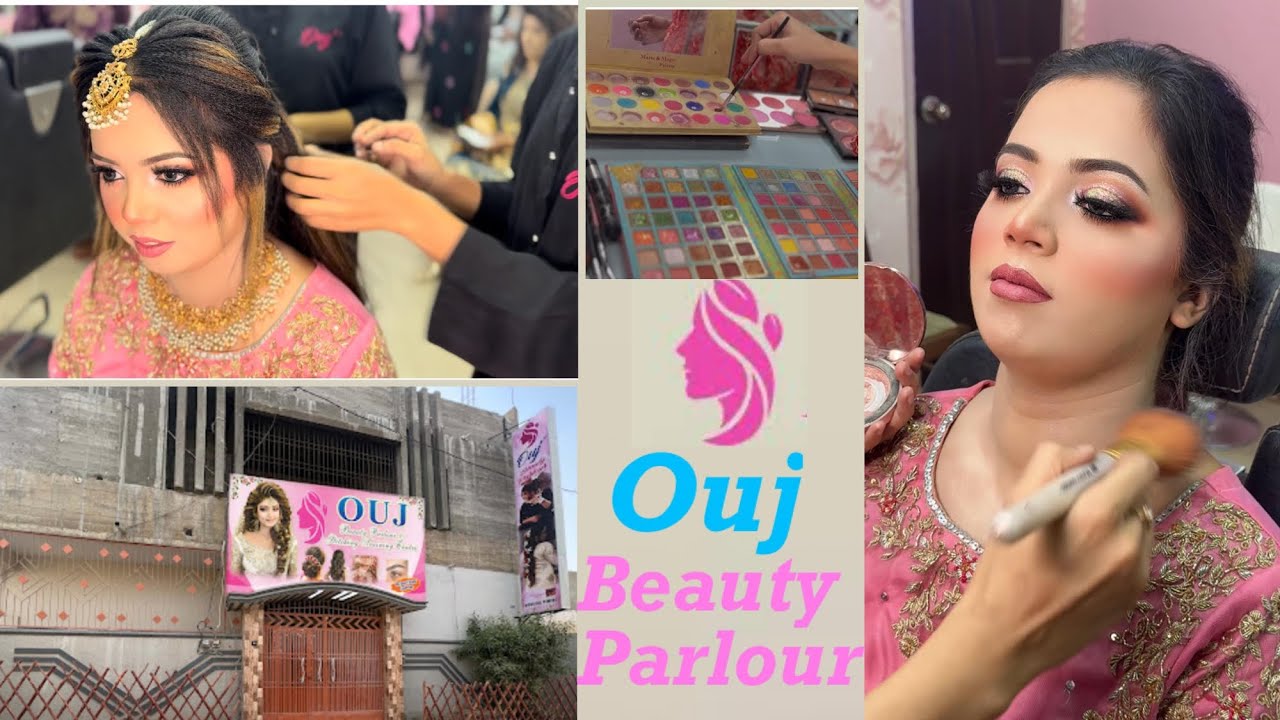 ouj beauty salon ne bahut achcha makeup Kiya hai