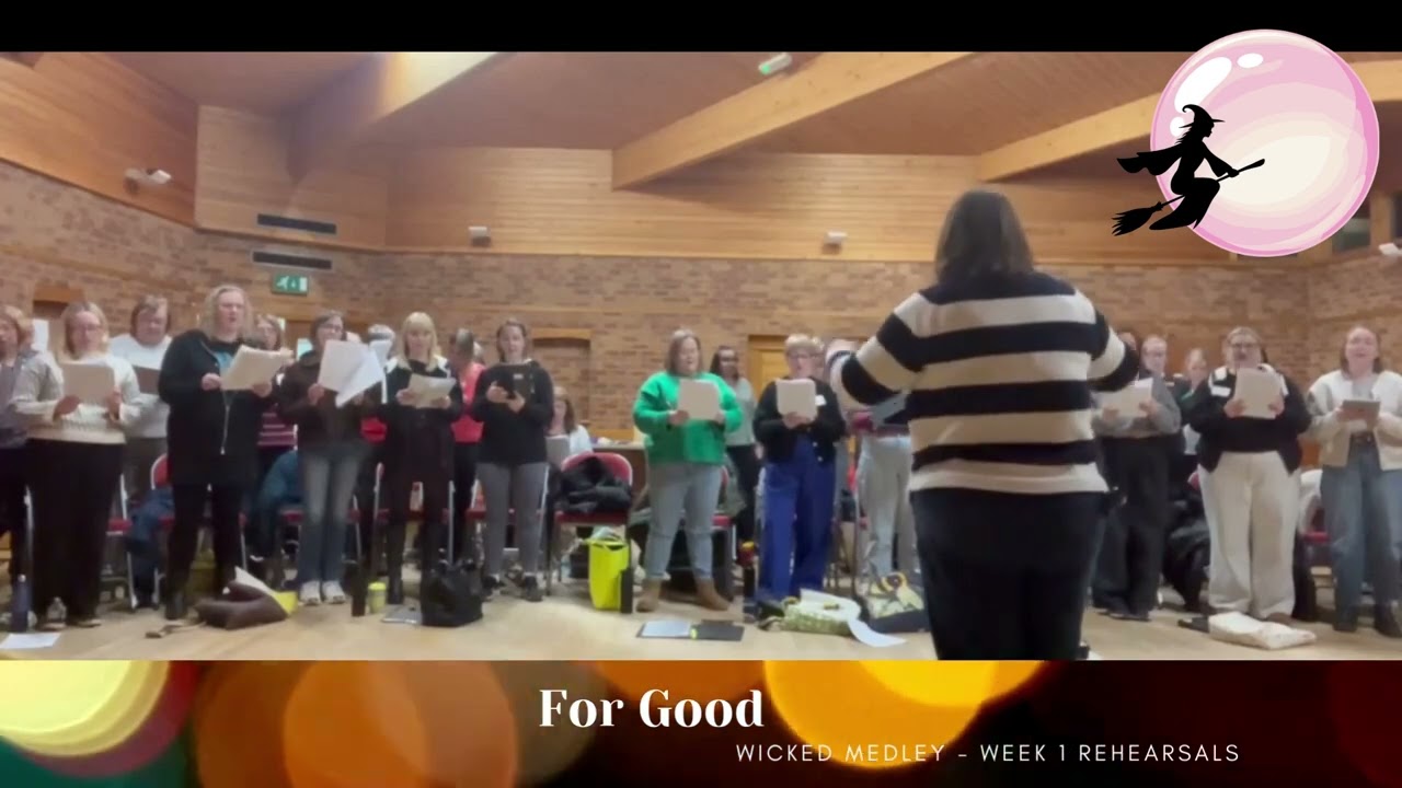 Honey Belles first time rehearsing For Good