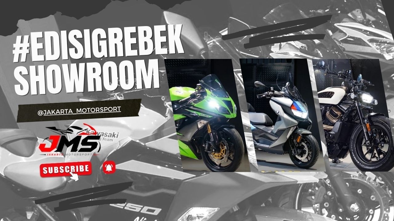 GREBEK SHOWROOM JAKARTA MOTORSPORT | BANYAK BANGET UNIT MOGE NYA !!! #jms #jmsports