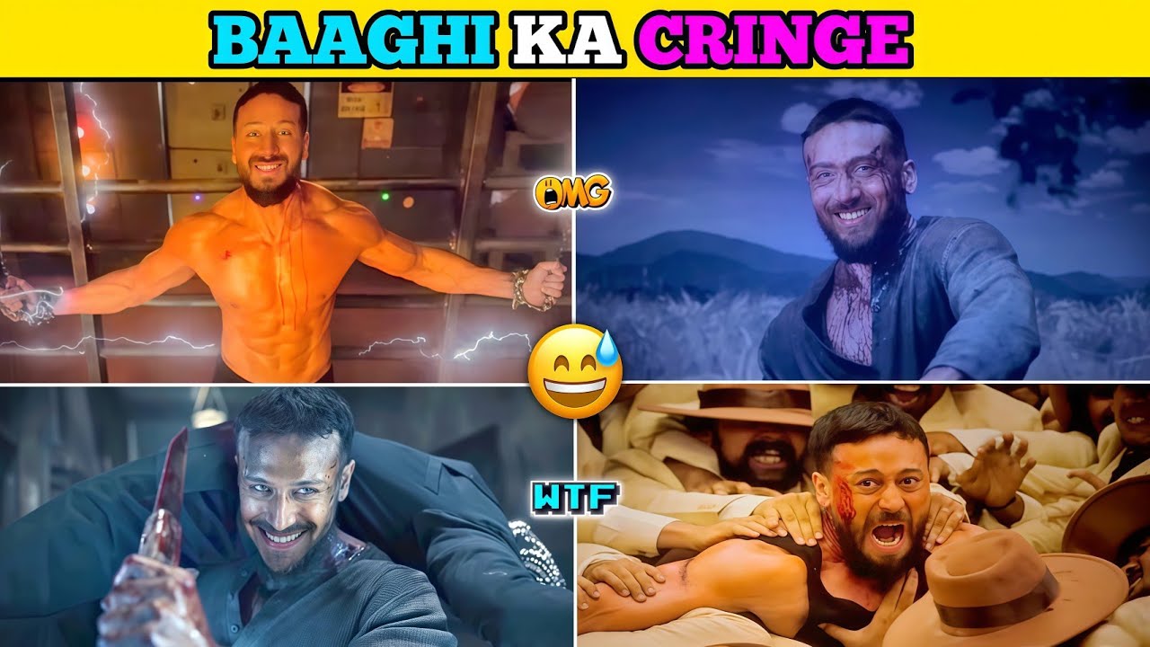 Baaghi 4 Cringe Action | Tiger Abhi Bhi Nahi Sudhra 😅