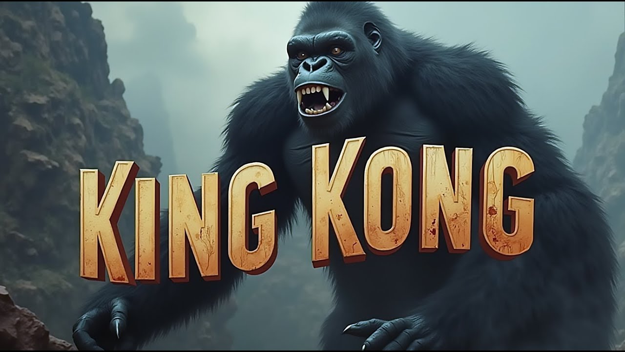 King Kong - 1950's Super Panavision 70 -AI Movie Trailer