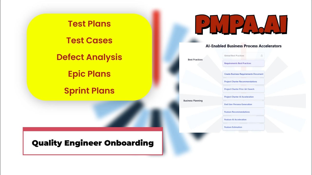 PMPA Quality Engineering Onboarding