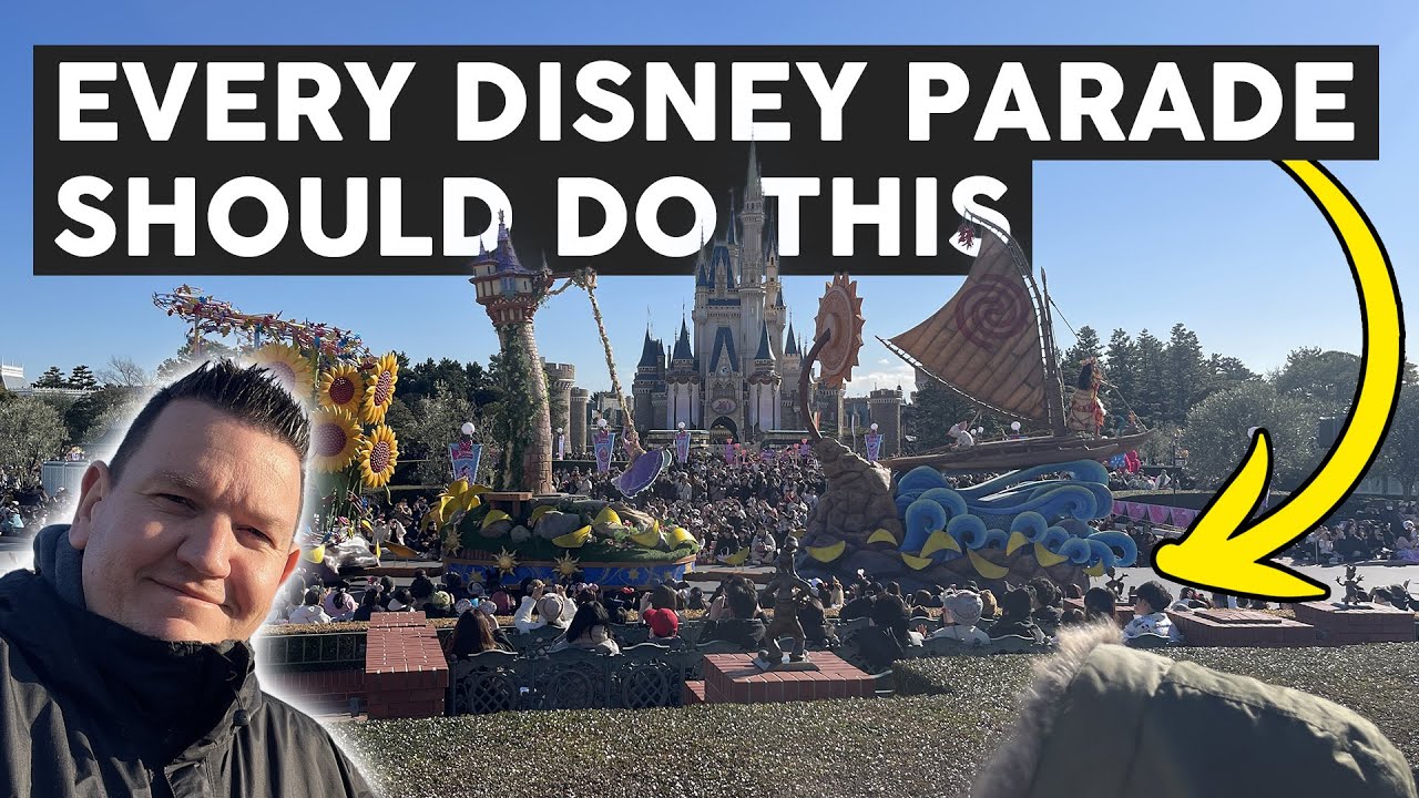 DISNEYLAND TOKYO's Massive Parade & Reserved Seating | Japan | Asia Trip 2024 | Ep23