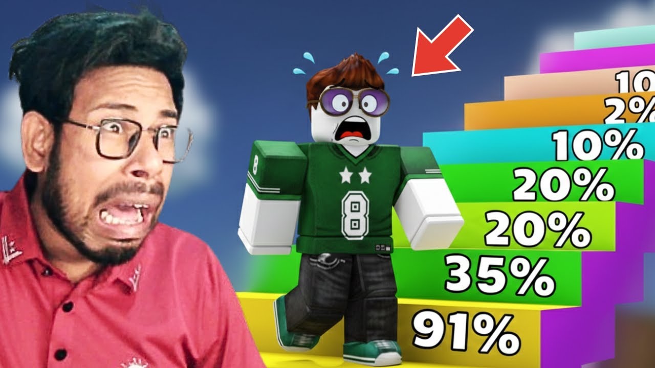 Every Step LOWERS SURVIVAL CHANCE in Roblox 😱