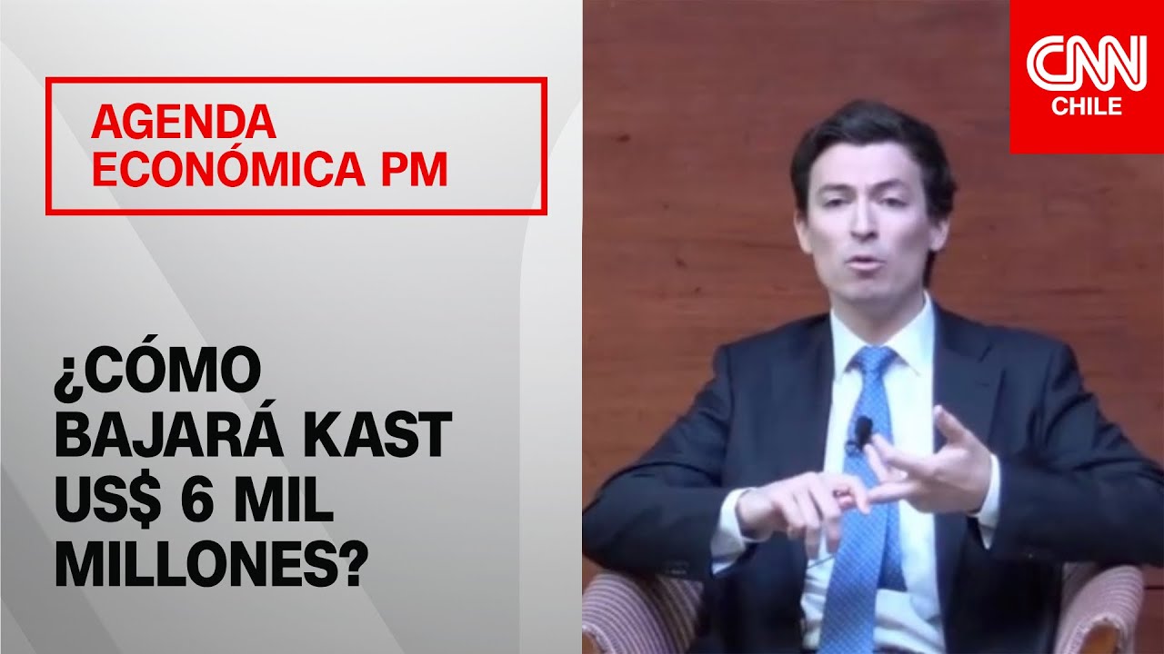 Asesor econ&oacute;mico de Kast explica ajuste fiscal y asegura que 