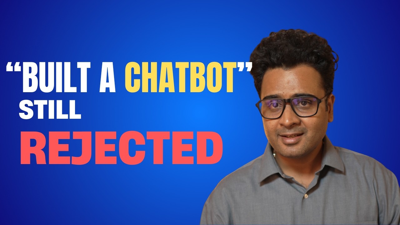 Why &ldquo;Built a Chatbot&rdquo; Still Gets You Rejected in Senior AI Interviews