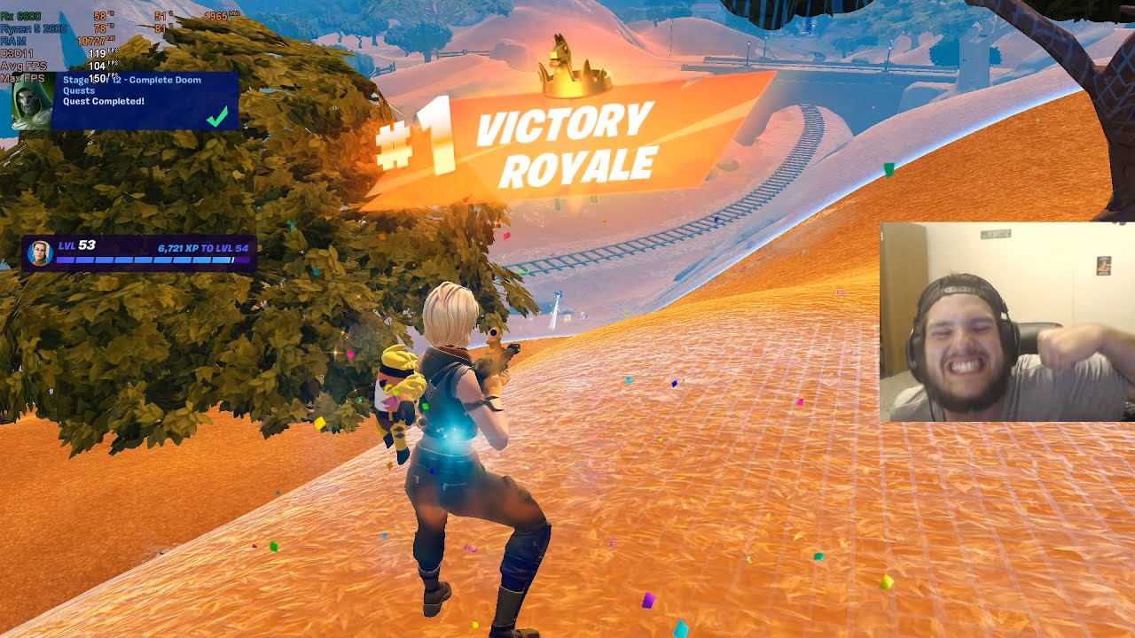 Fortnite but I'm actually decent