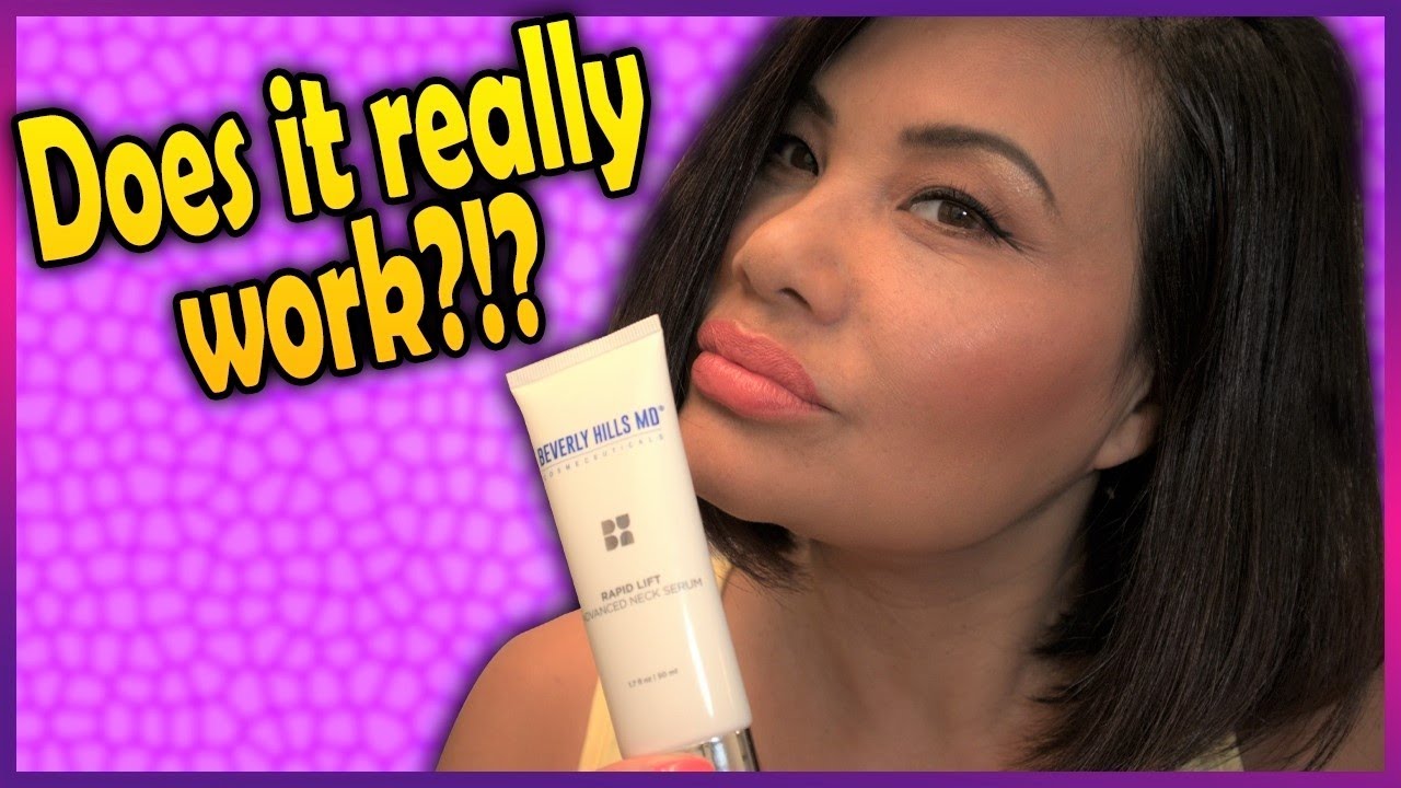 Beverly Hills MD Dermal Repair And Rapid Lift Neck Serum: Is It A Scam? Part 1