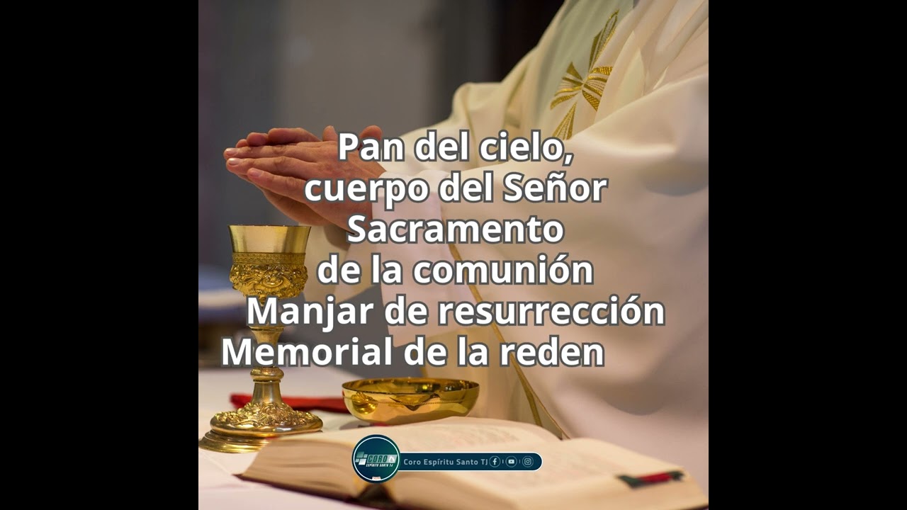 EL SEÑOR NOS INVITA A SU MESA - COMUNION - Pbro. Carmelo Erdozáin