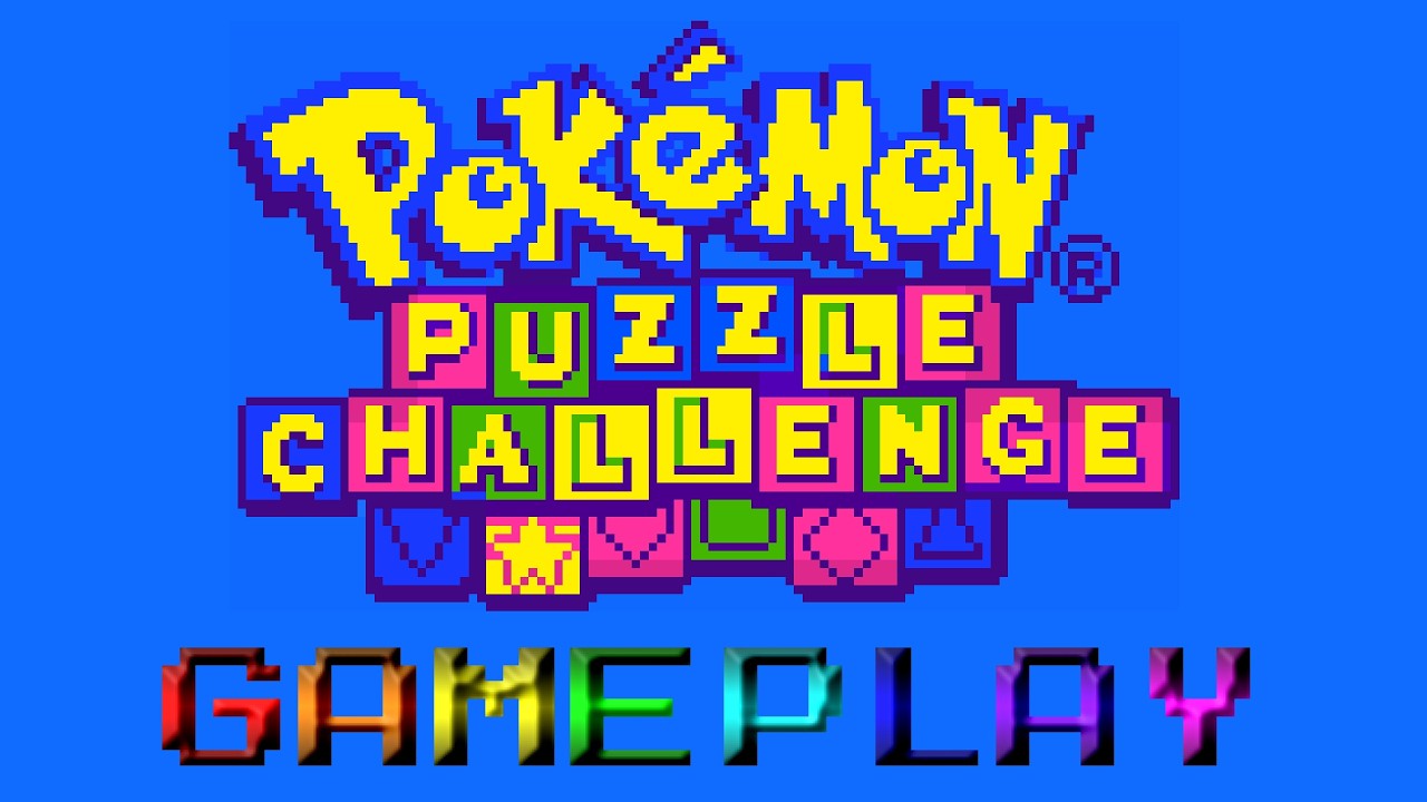 Pokemon Puzzle Challenge 2000 GBC Gameplay