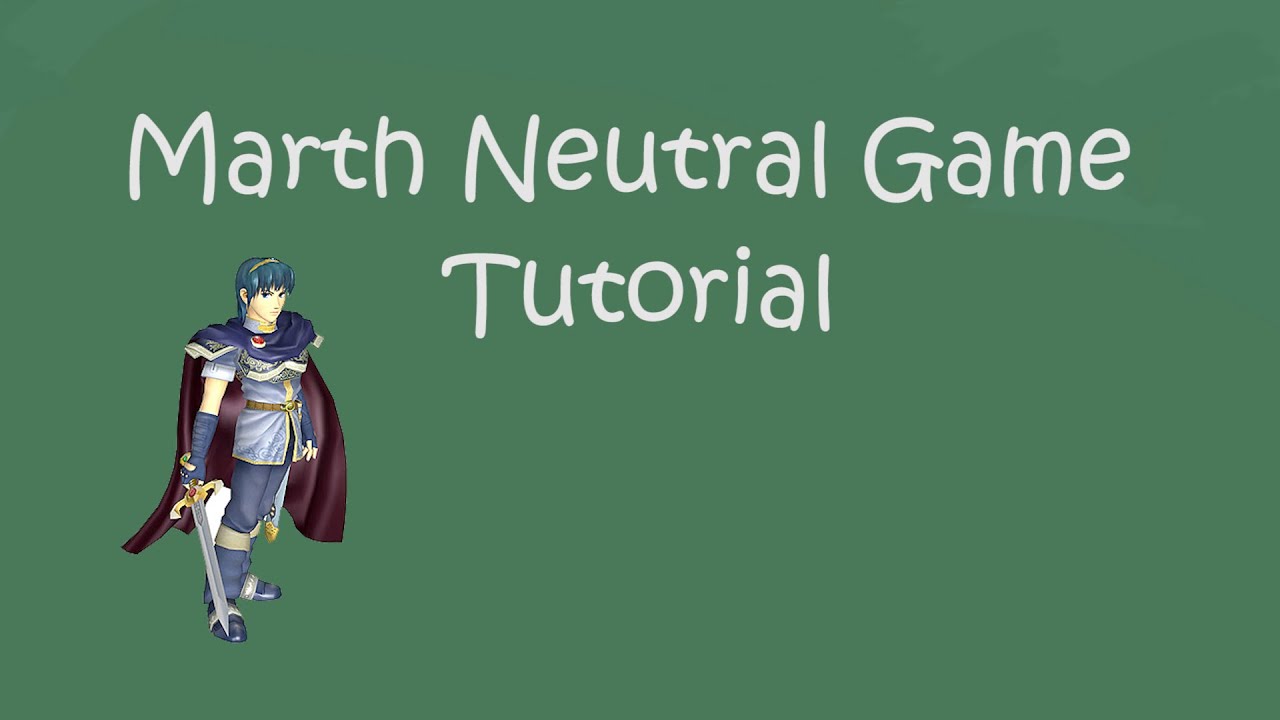 How to Approach as Marth - Super Smash Bros. Melee