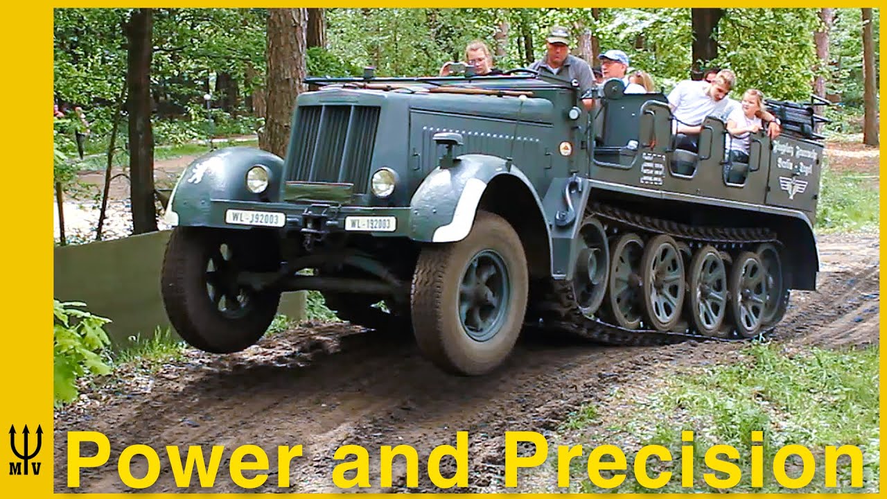 When a 8t War Machine Turned into an Attraction The Zugkraftwagen