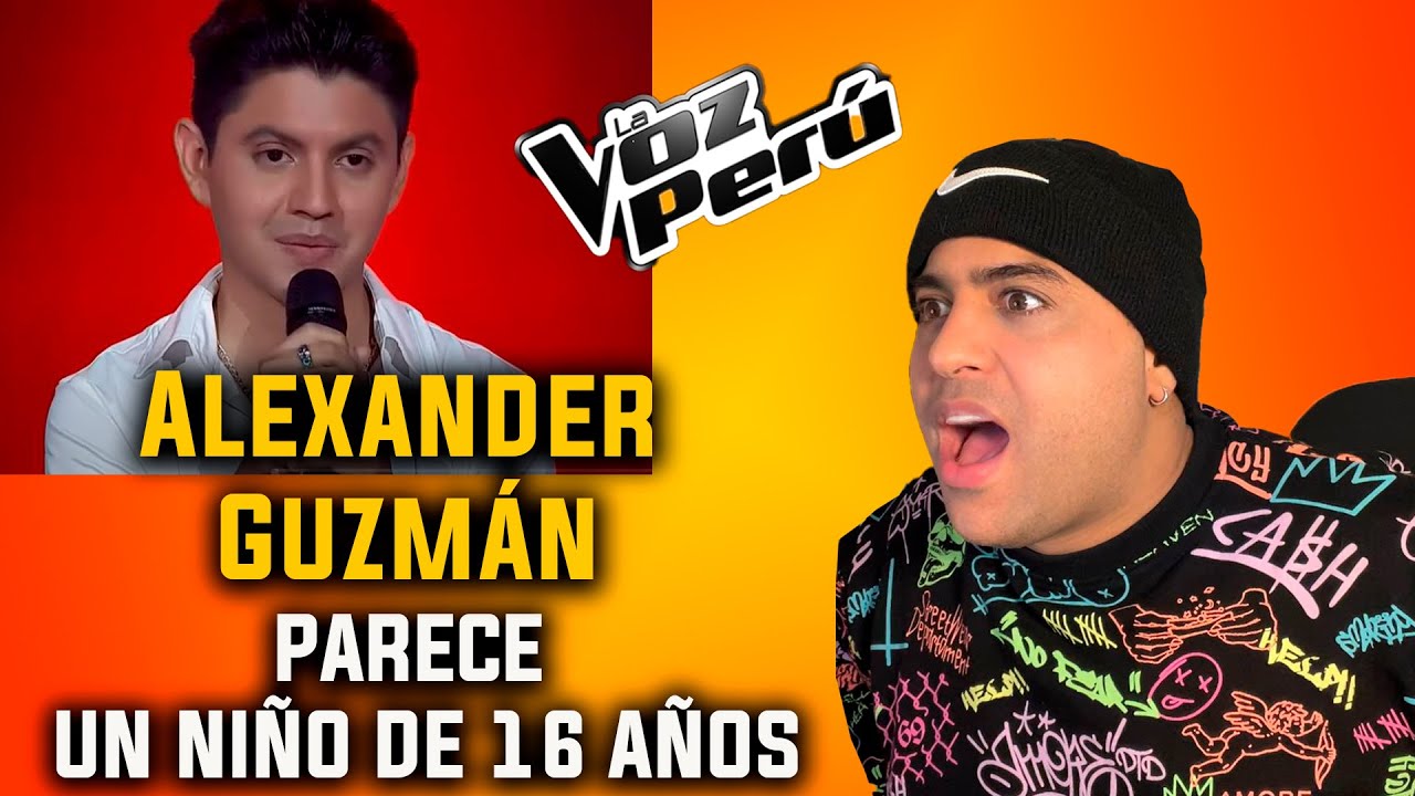 Alexander Guzm&aacute;n - Sin testigos  reacci&oacute;n LA VOZ PER&Uacute; 2022